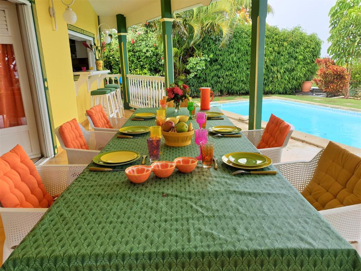 Villa Guadeloupe Saint Francois Acces Mer Piscine Iguana Bay - Villa Zagadi Luaran gambar
